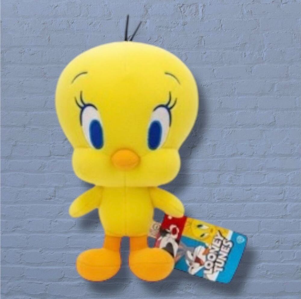 Looney Tunes Tweety Bird Plush 8" Chibi Stuffed Animal Warner Bros Nursery Decor